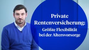 Einmalzahlung Private Rentenversicherung