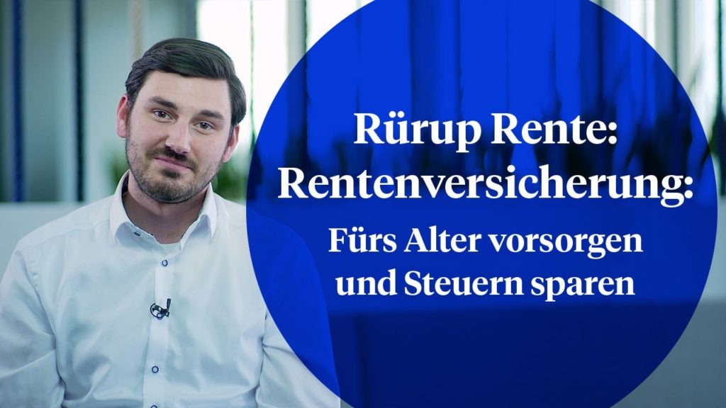 Rürup Rente – Fürs Alter vorsorgen und Steuern sparen Preview Image