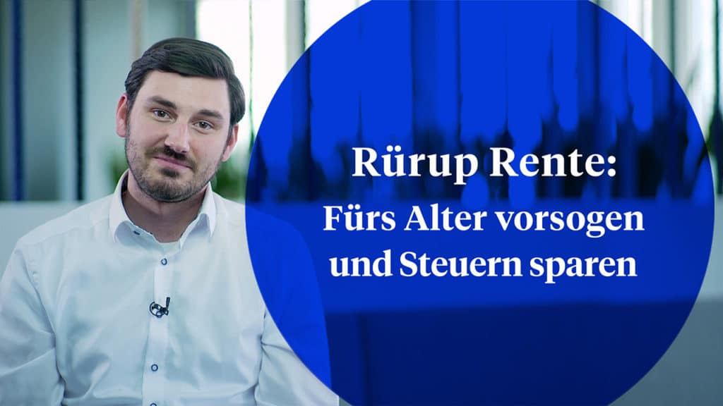 Rürup Rente - Fürs Alter vorsorgen und Steuern sparen Preview Image