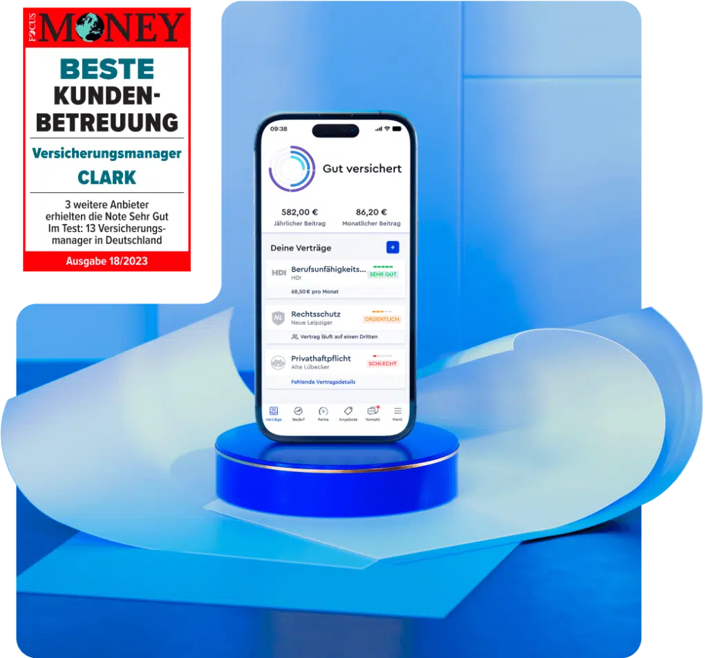 CLARK App - Focus Money - Beste Kundenbetreuung